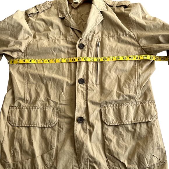 Banana Republic Field Jacket Men XL Military Utility VTG Gorpcore Travel Safari - Picture 4 of 9